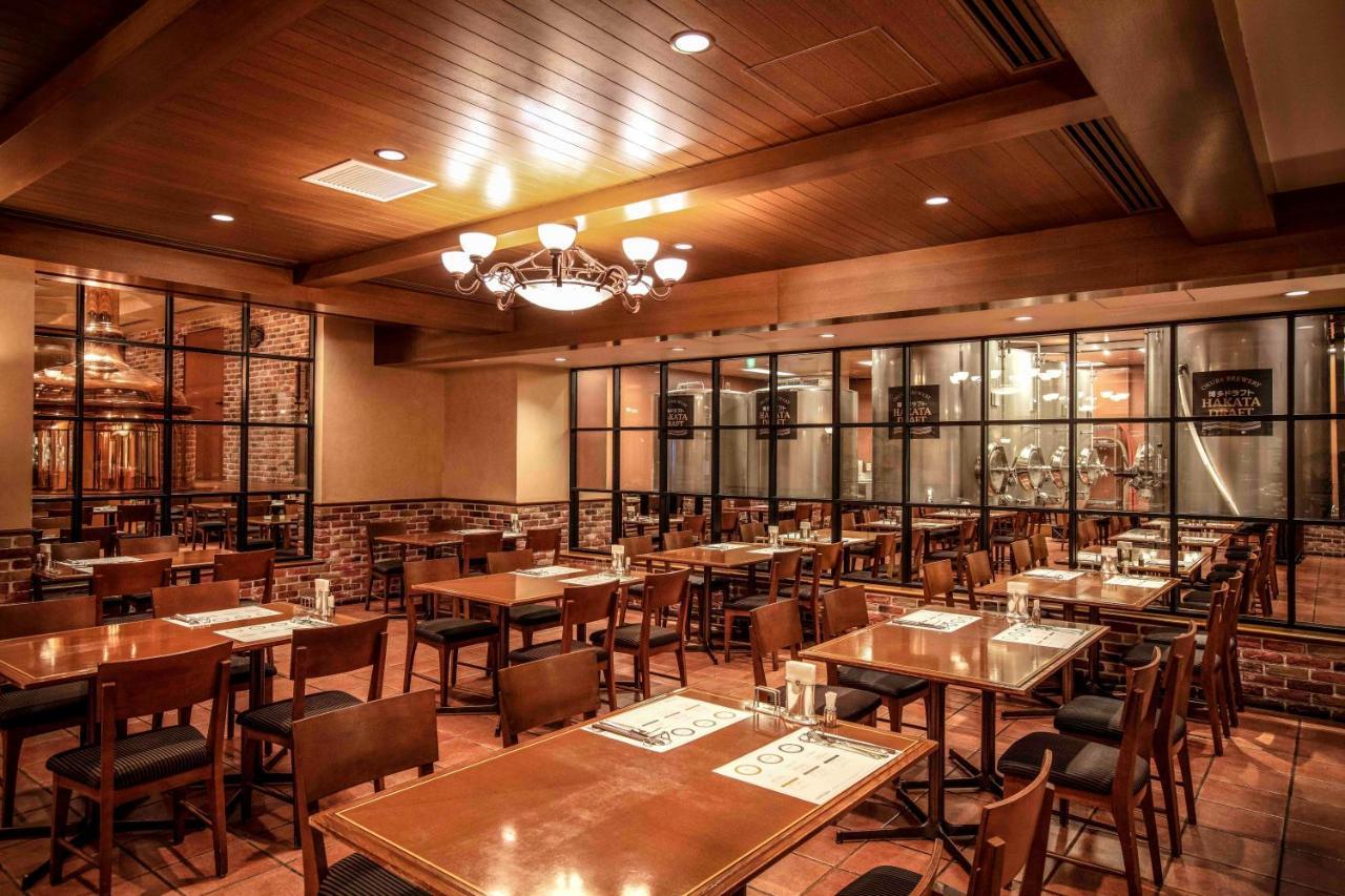 Hotel Okura Fukuoka Fukuoka  Exteriör bild Restaurant